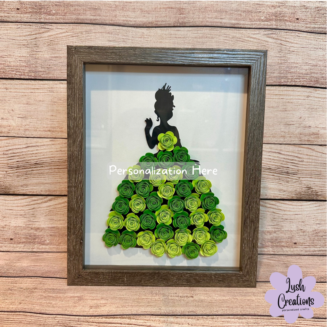 Princess Tiana Flower Box